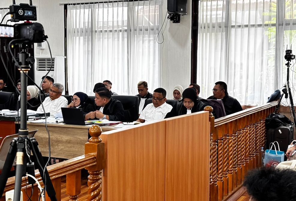 Tiga Terdakwa Duduk Bersama Abdul Wahid di Sidang Lanjutan Kasus OTT KPK