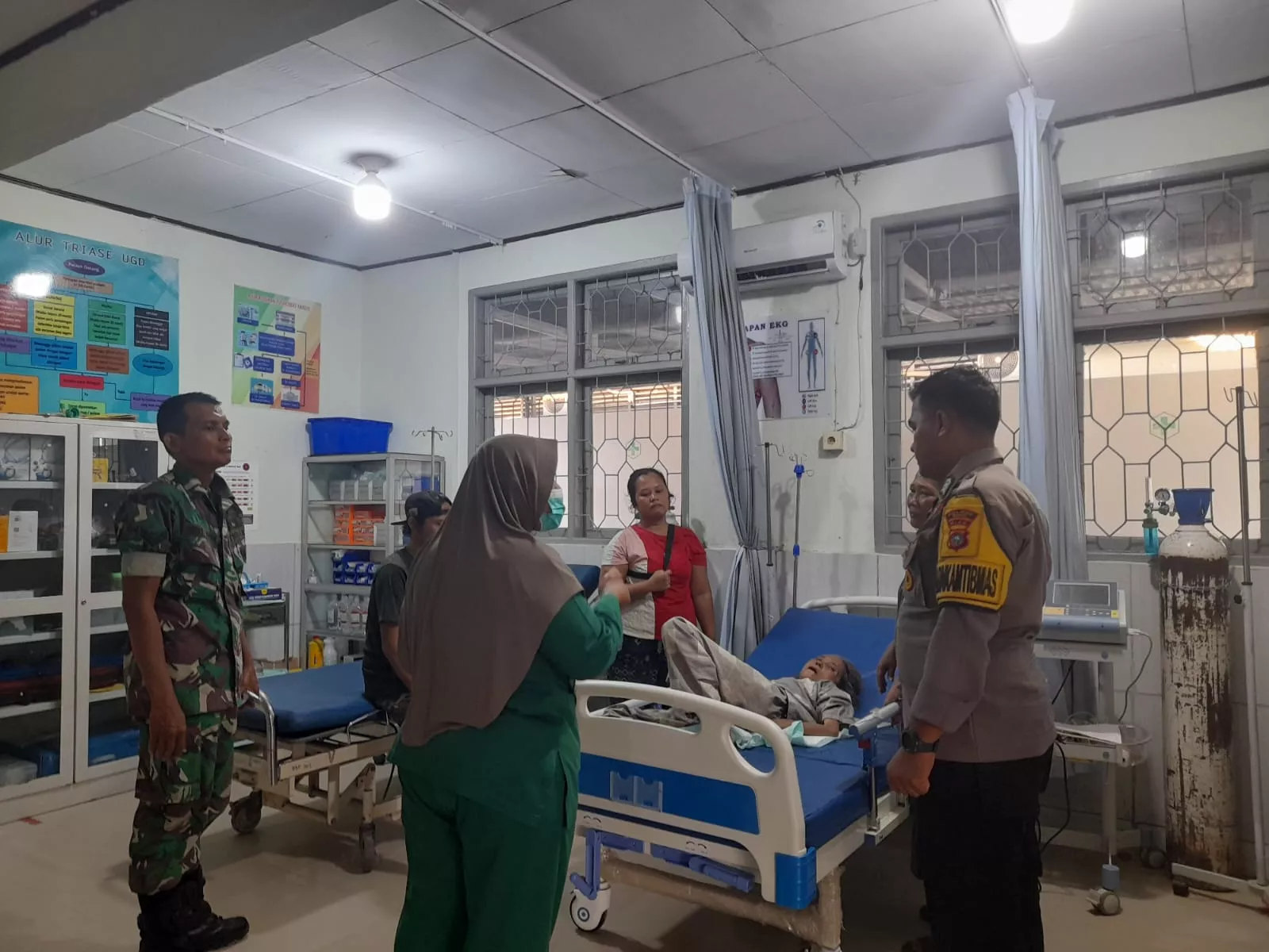 Respons Cepat Polri, Lansia Hilang di Kandis Berhasil Ditemukan