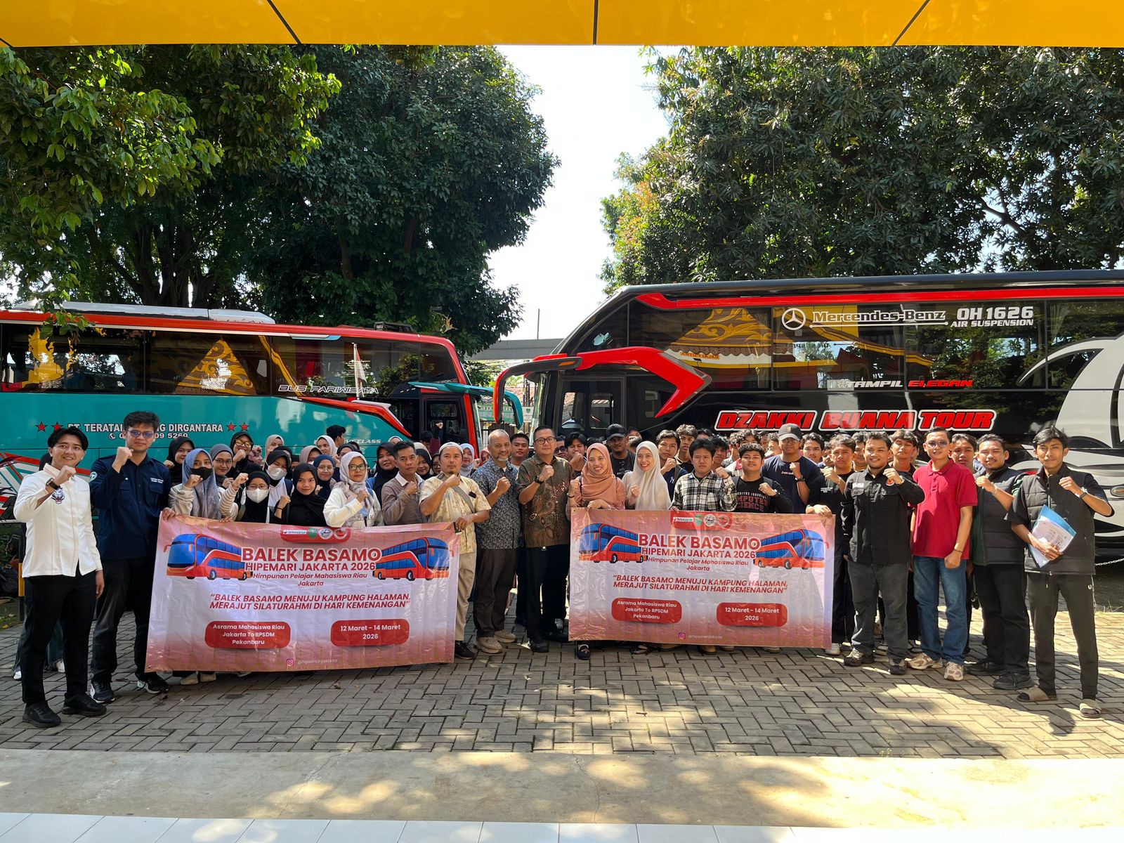 180 Mahasiswa Riau di Jakarta dan Yogyakarta Ikuti Program Mudik Gratis Balek Basamo