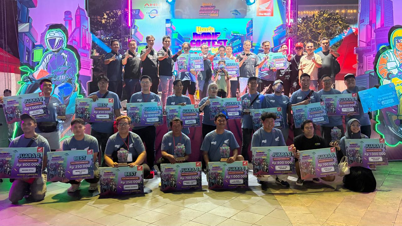 143 Modifikator Unjuk Kreativitas di HMC 2026 Pekanbaru, Ini Pemenangnya
