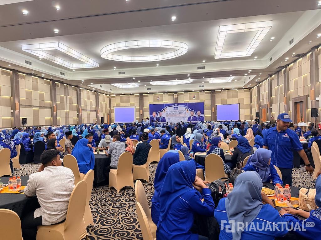 Demokrat Pekanbaru Konsolidasi Ramadan, Agung Nugroho Ajak Kader Bangun Kota Bersama