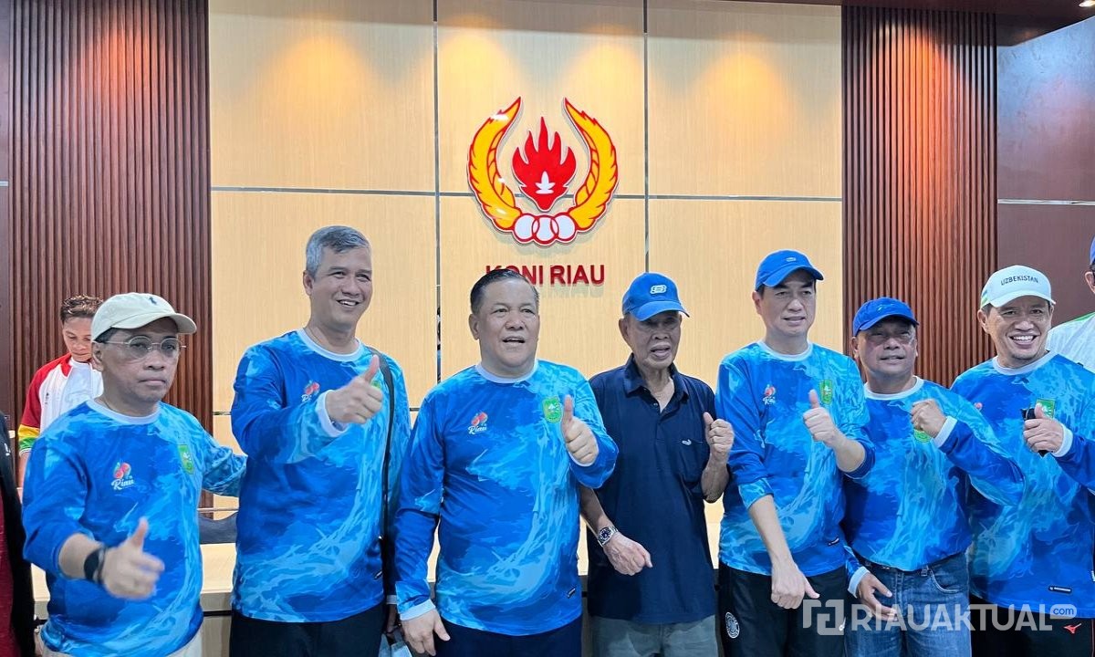 Diresmikan Plt Gubri, Kantor KONI Riau  Pindah ke Stadion Utama