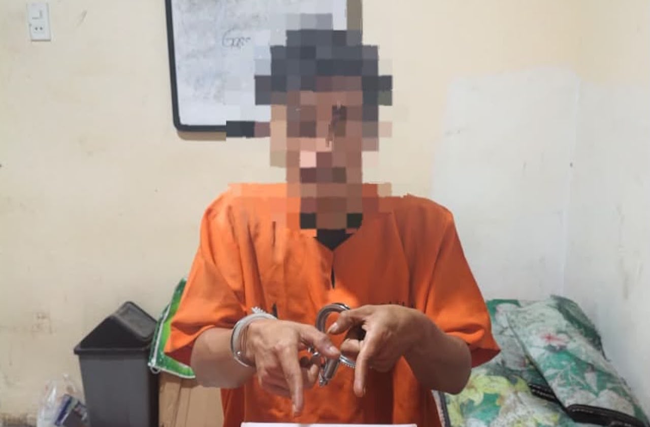Pria di Kampar Ditangkap Polisi saat Nyabu di Pondok Kosong