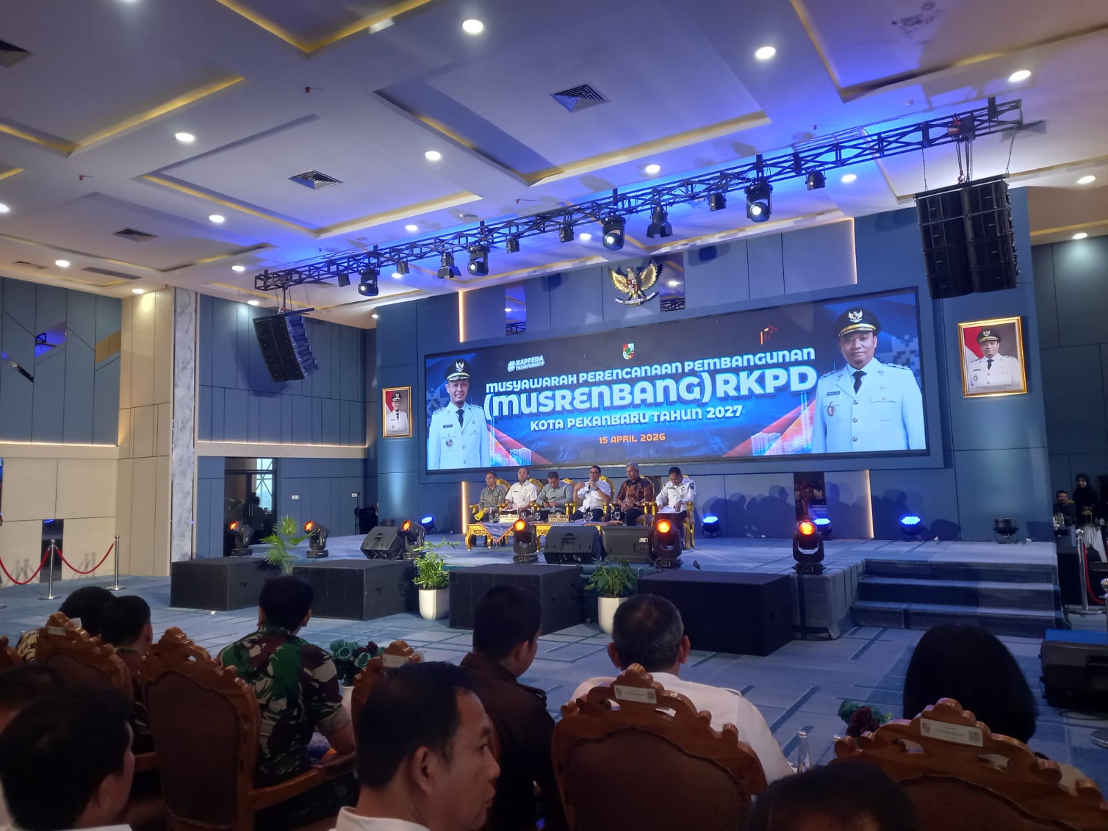 Komitmen Bangun Pekanbaru, Wako Agung Buka Musrenbang RKPD Tahun 2027 