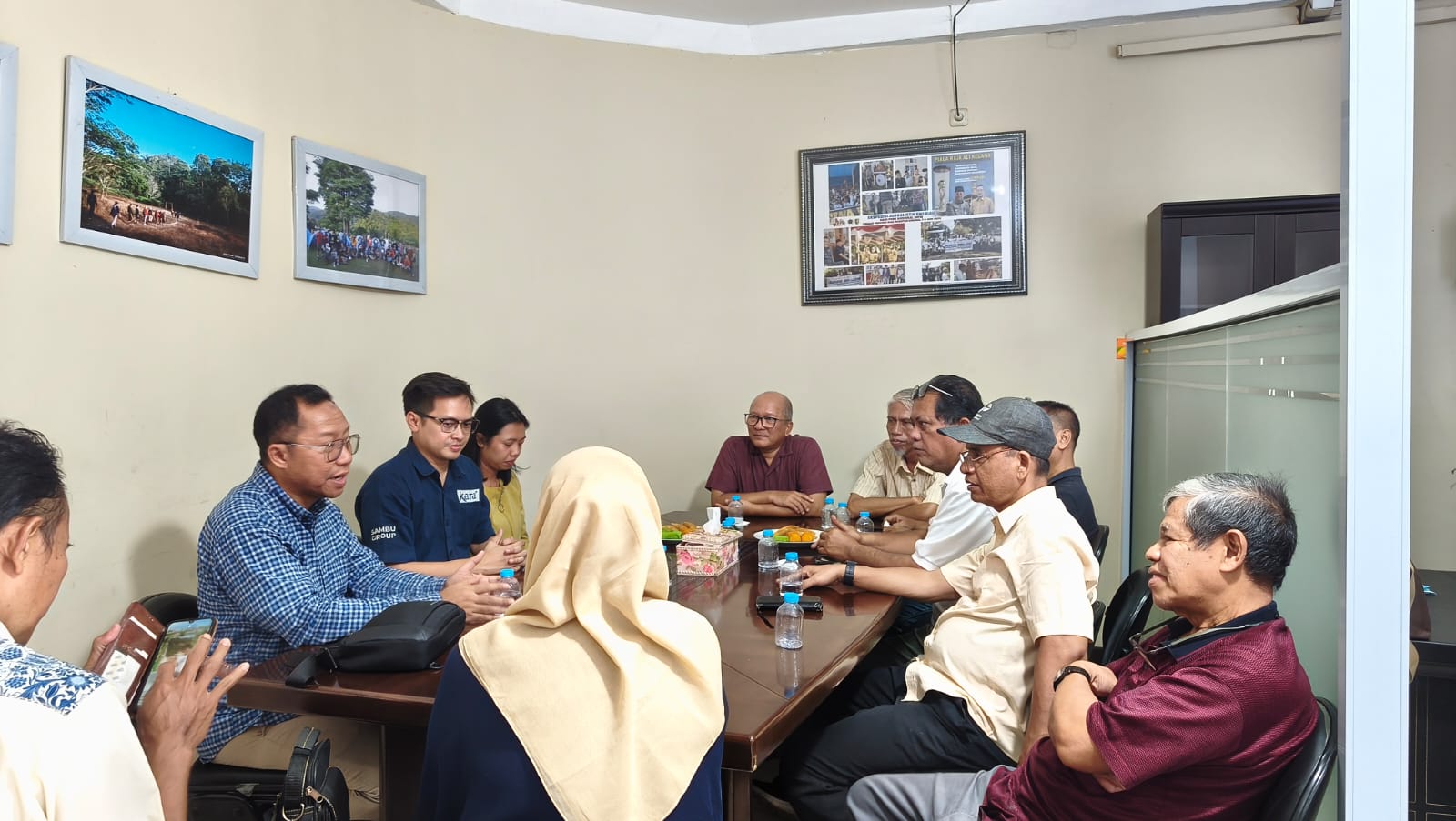 PWI Riau dan Sambu Group Jajaki Kolaborasi, Perkuat Publikasi Industri Kelapa di Tengah Tantangan Global