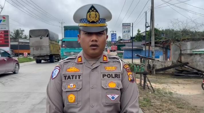 Truk Rusak Picu Macet di Lintas Timur Pelalawan, Polisi: Lalin Sudah Berangsur Normal