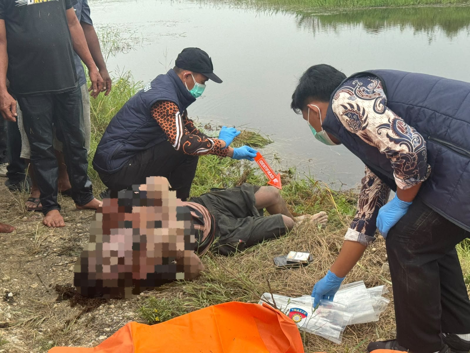Pemuda di Kuansing Hilang 3 Hari Ditemukan Tewas Mengapung, Motor Juga Ada di Danau
