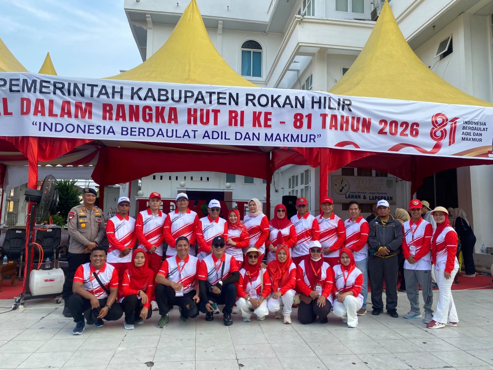 Kapolres Rohil Hadiri Karnaval HUT RI ke-81, 61 Peserta Pawai di Bagansiapiapi
