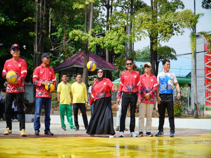 Wabup Kampar Buka Seleksi PORSENIJAR PGRI 2026