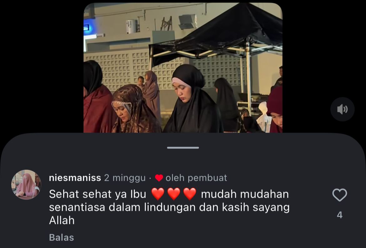 Akun Instagram Henny Sasmita Dibanjiri Doa dan Dukungan Netizen