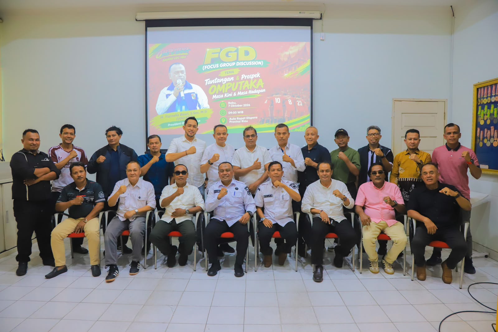 FGD Omputaka di Pekanbaru, Bahas Masa Depan Organisasi dan Perkuat Ukhuwah