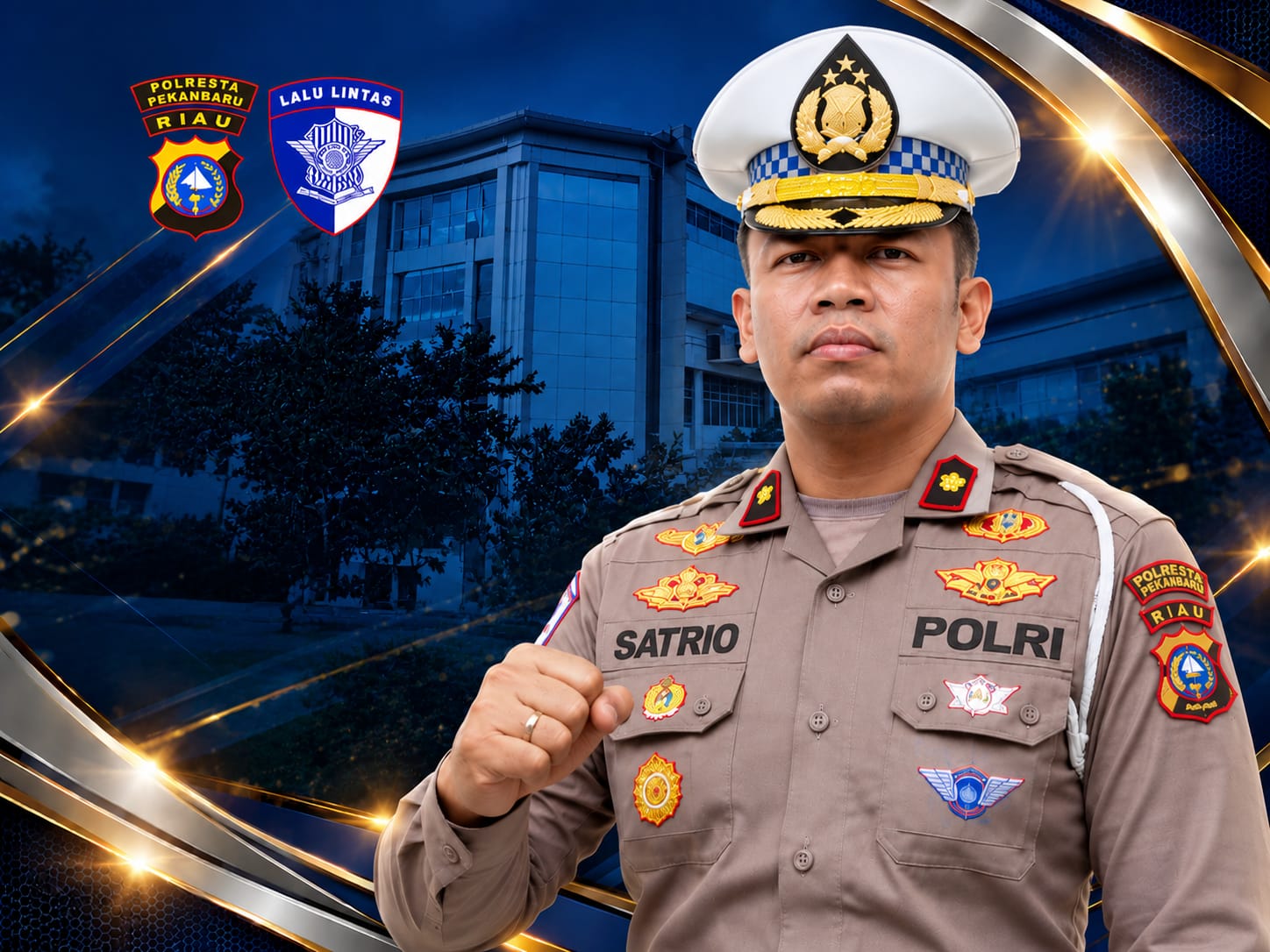 Satlantas Polresta Pekanbaru Buka Layanan Pengaduan Jalan, Warga Bisa Lapor Lewat Instagram