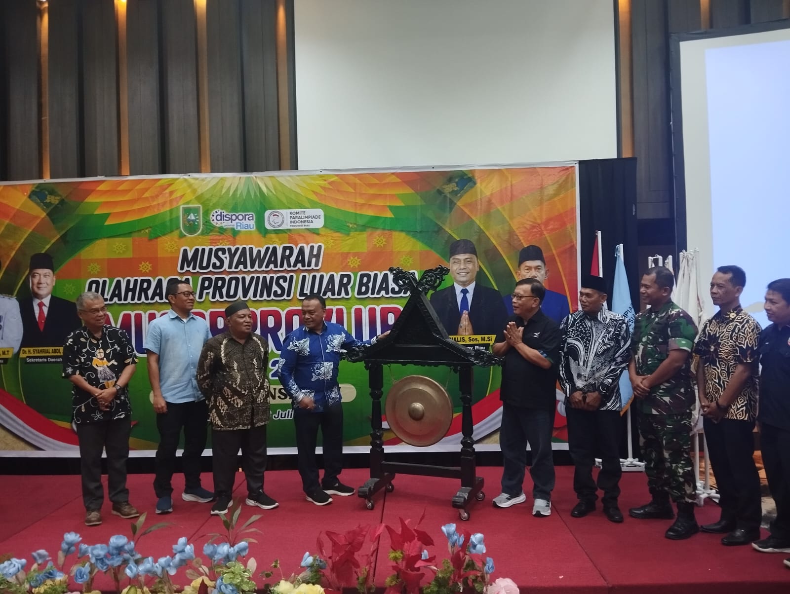 Musorprovlub NPC Riau Dibuka, Kadispora Targetkan Lahir Pemimpin Baru Berprestasi