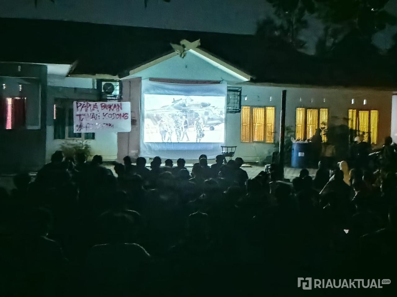 Nobar Film Pesta Babi, BEM Unri Sorot dan Tuntut 5 Hal Ini
