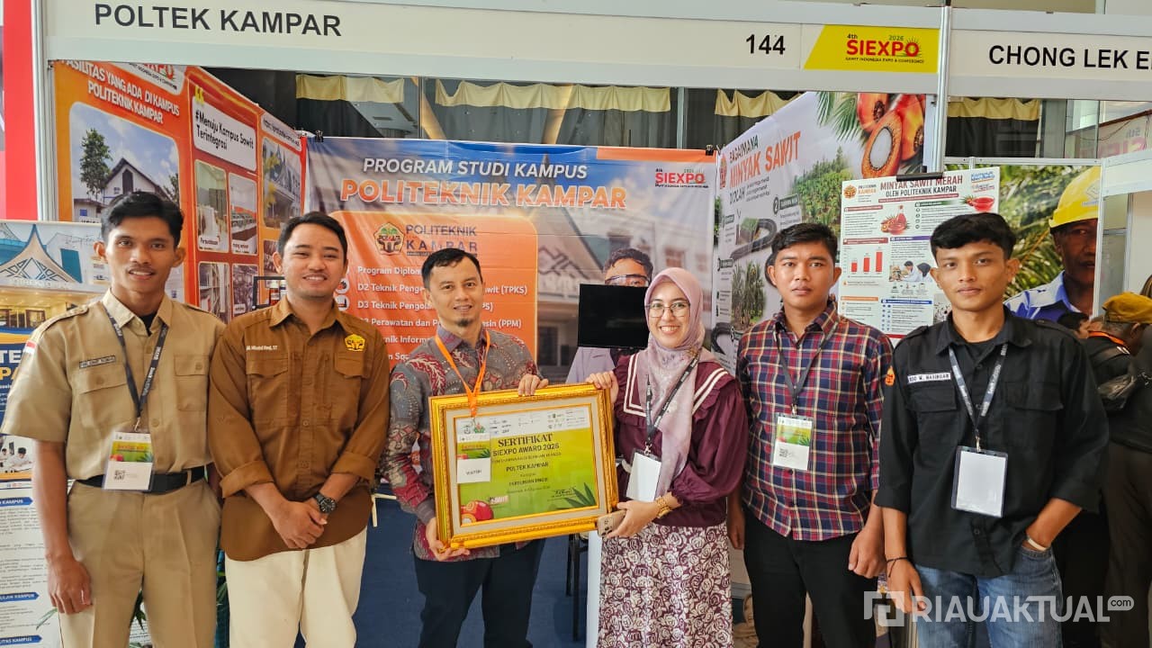 Politeknik Kampar Apresiasi SIEXPO 2026, Dorong Inovasi Sawit dari Kampus ke Dunia Usaha