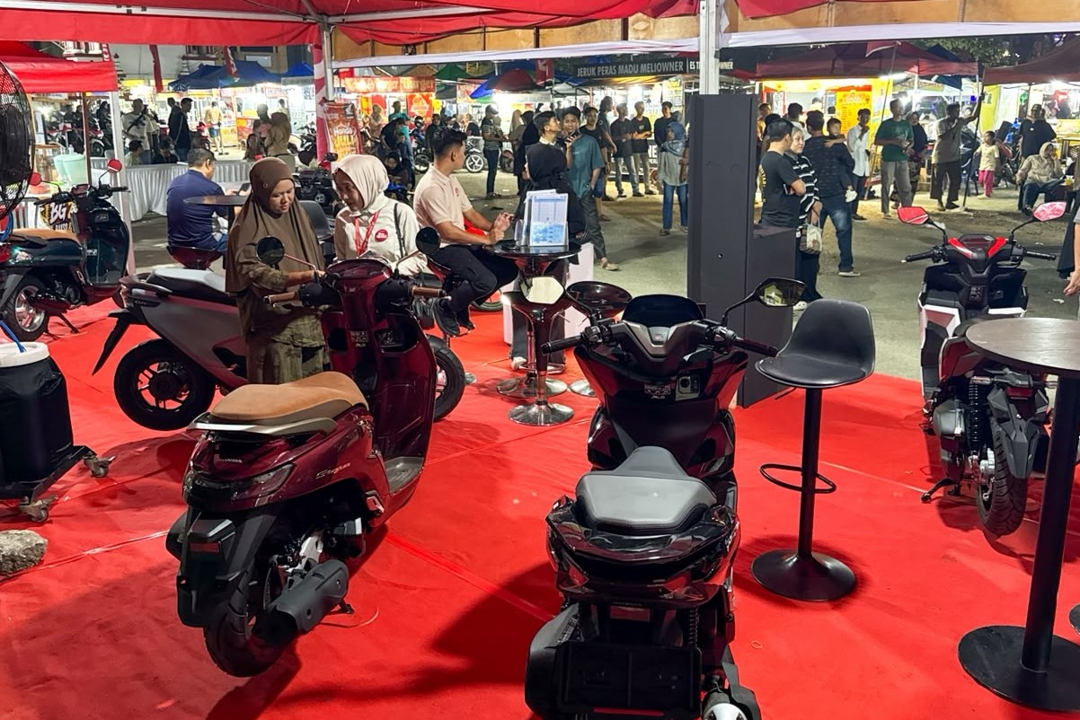 Capella Honda Pamerkan Jajaran Skutik Premium di HEAT Show-Off Kuansing