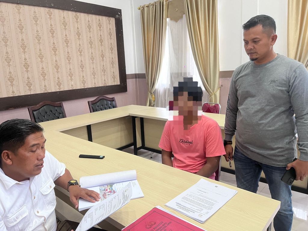 Polsek Tapung Hilir Limpahkan Kasus Pencurian Sawit ke Kejari Kampar