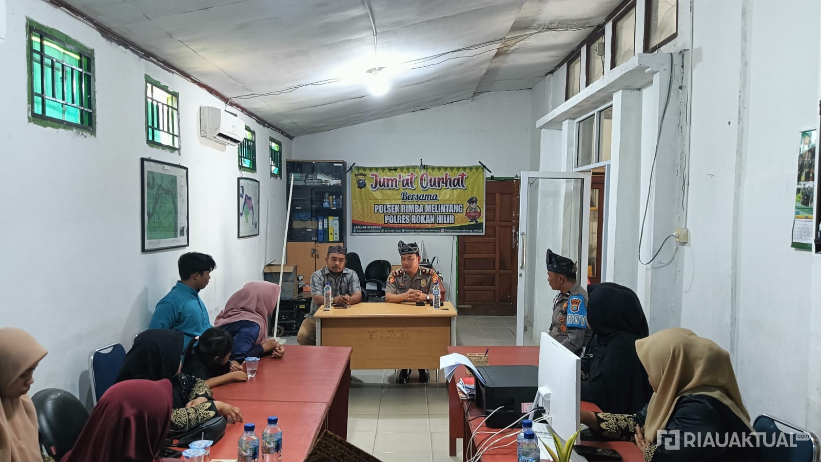 Jumat Curhat, Kapolsek Rimba Melintang Dengarkan Curhatan Masyarakat Demi Menjaga Situasi Kamtibmas Kondusif