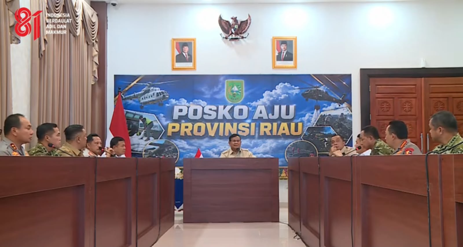 Prabowo Instruksikan Pelaku Karhutla yang Diduga Didalangi Korporasi Dibawa ke Jakarta 