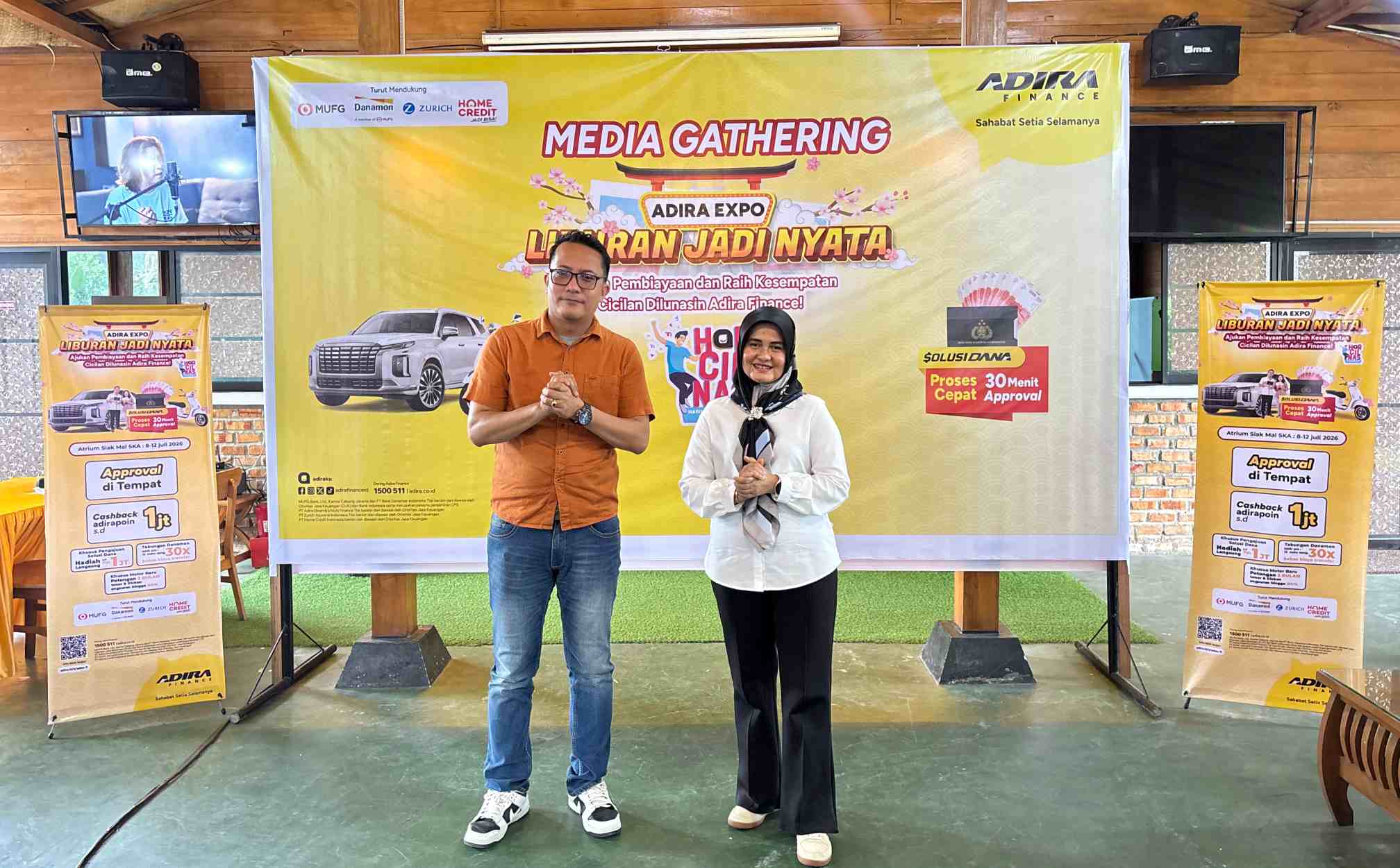 Adira Expo Hadir di Pekanbaru, Tawarkan Promo Pembiayaan Hingga Cashback Rp1 Juta Selama Libur Sekolah