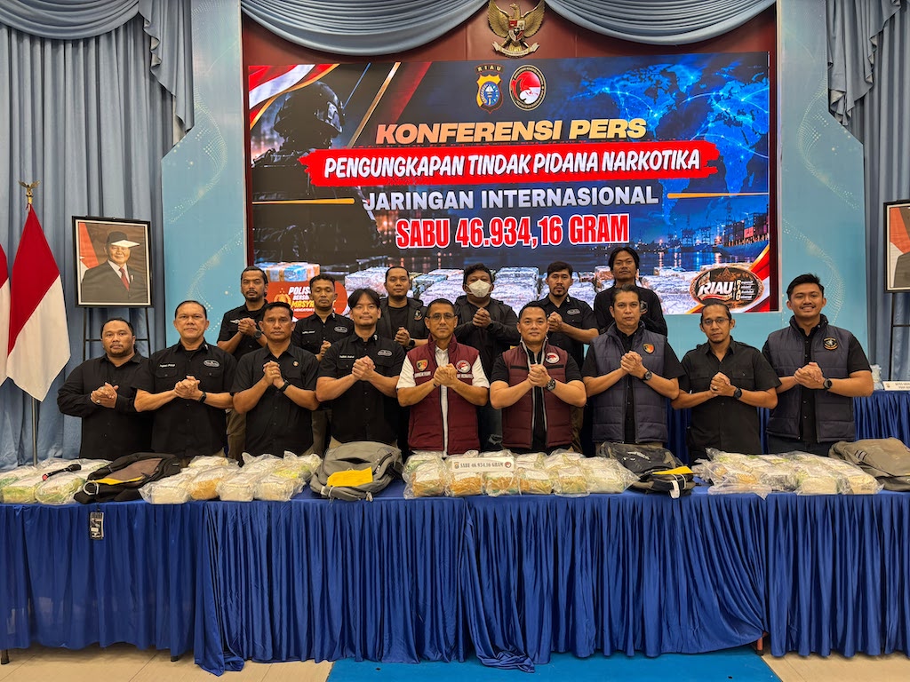 Baru Dua Pekan Jabat Kapolda Riau, Arman Achdiat Ungkap 29 Kasus Narkoba