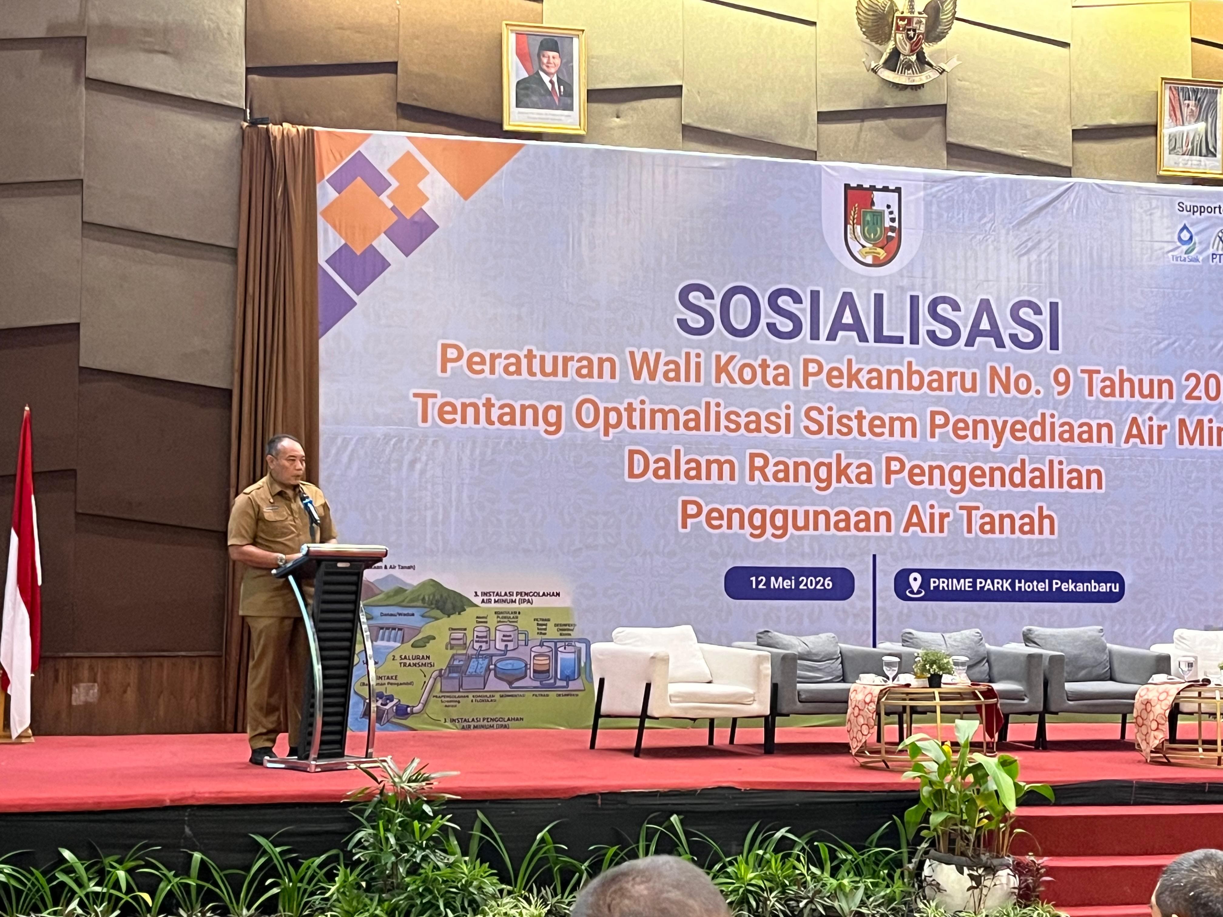 Jaga Lingkungan, Pemko Pekanbaru Atur Penggunaan Air Tanah Lewat Perwako Optimalisasi SPAM