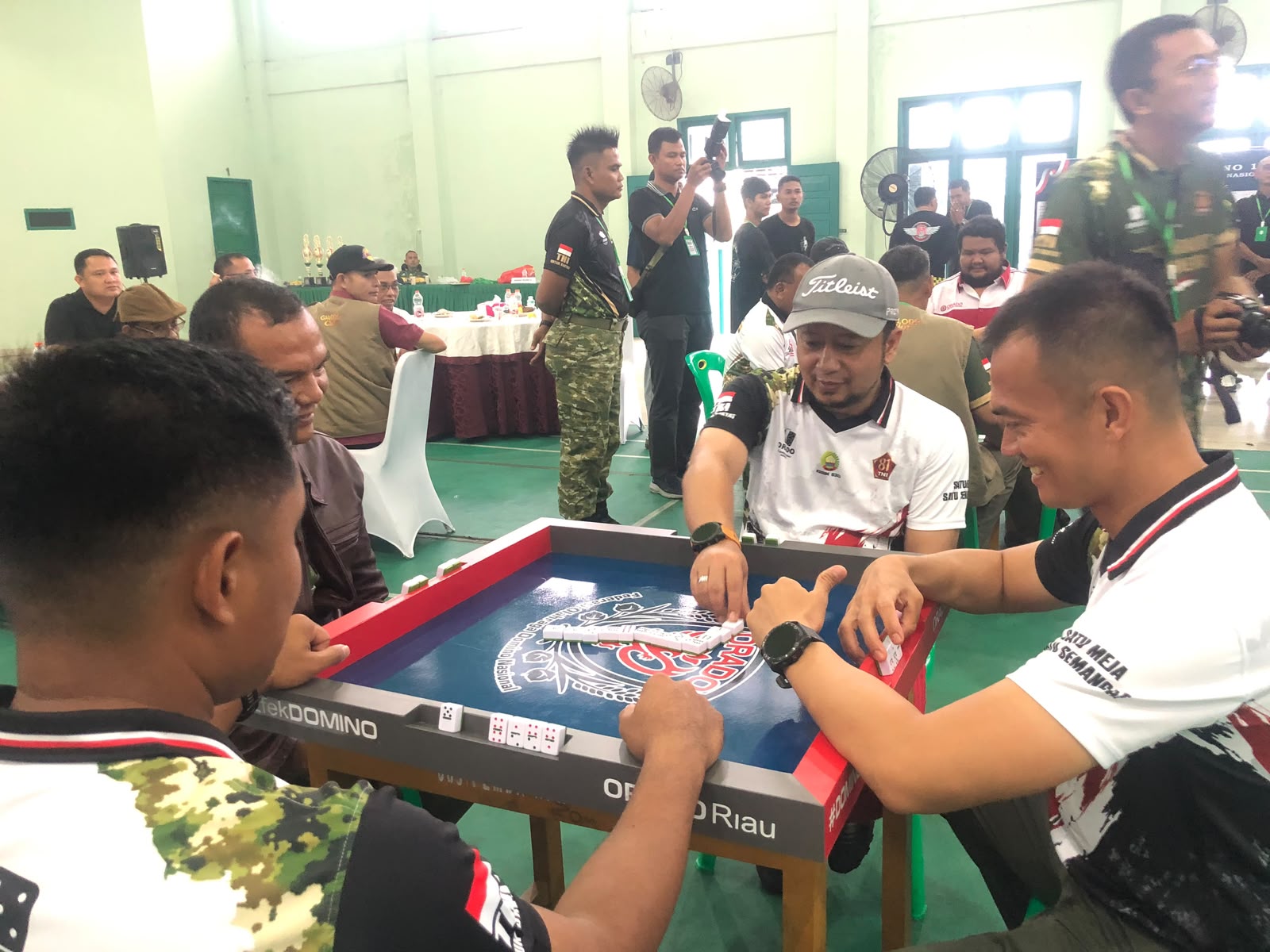 Kalapas Bangkinang Raih Juara I Turnamen Domino ORADO 101 Piala Panglima TNI