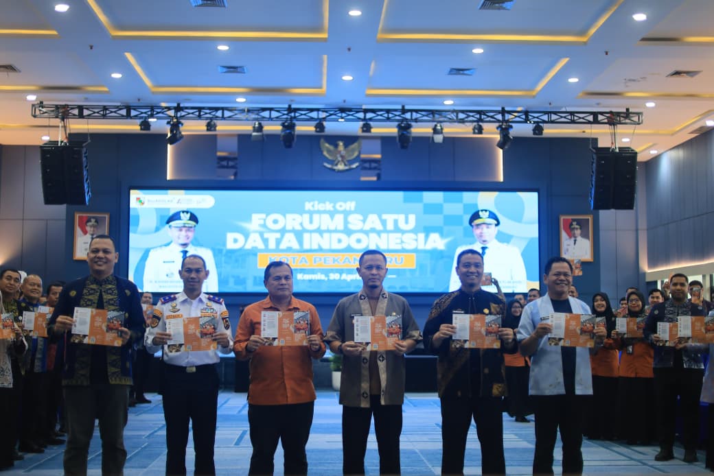 Pemko Pekanbaru Luncurkan Forum Satu Data, Wako Tekankan Akurasi untuk Percepatan Pembangunan