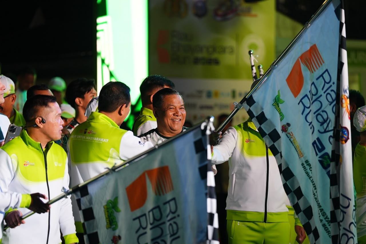 Plt Gubri Apresiasi Semangat Riau Bhayangkara Run 2026