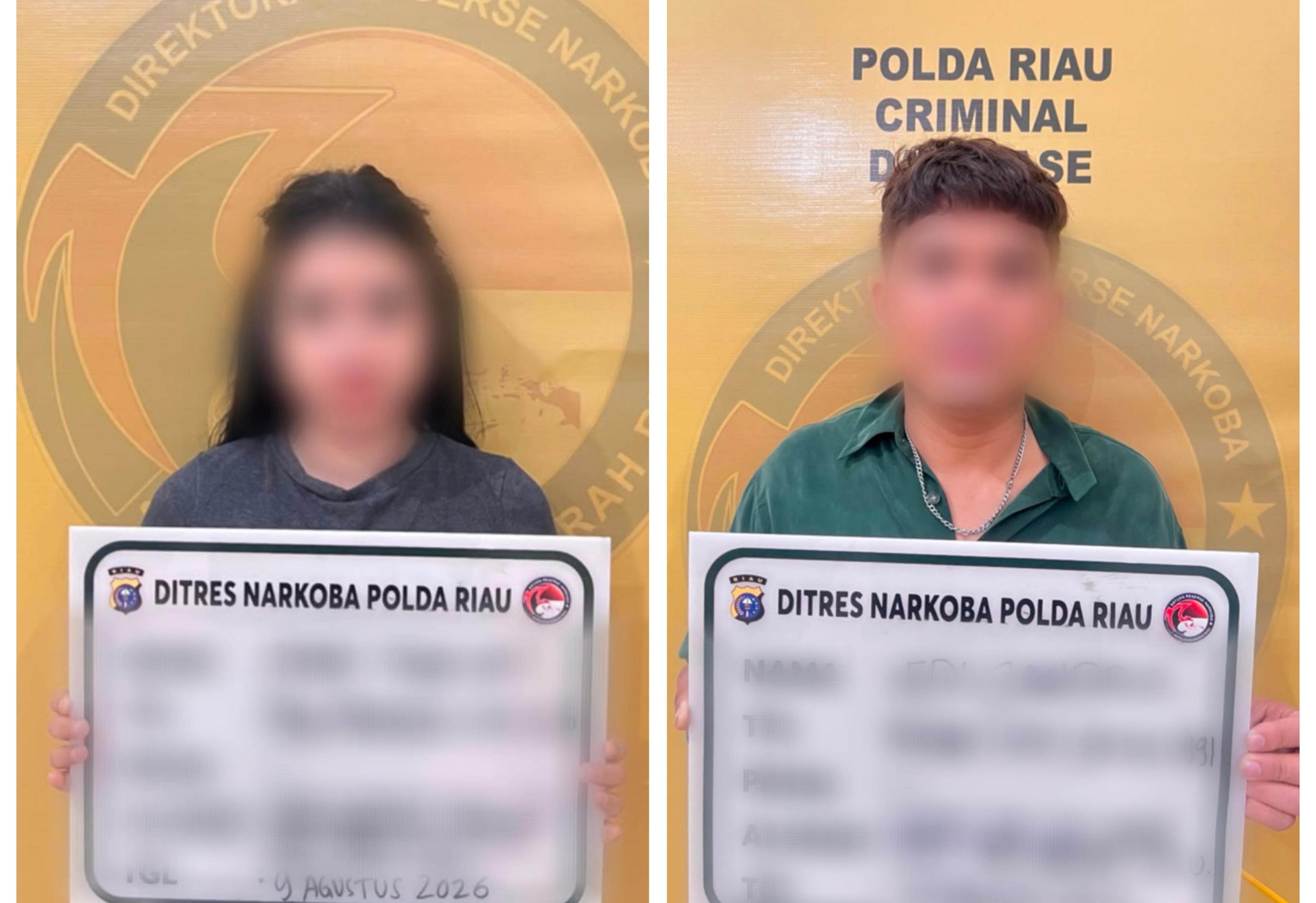 Pria dan Wanita di Pekanbaru Jadi Pemasok Vape Getar Ditangkap Polisi