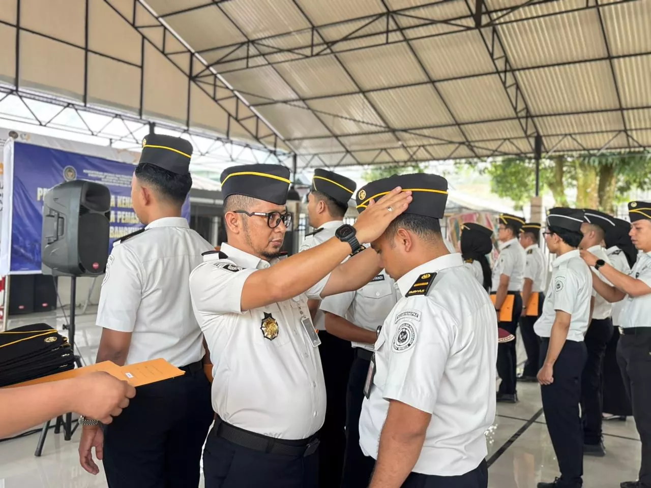 18 Pegawai Lapas Bangkinang Naik Pangkat, Kalapas: Tingkatkan Integritas