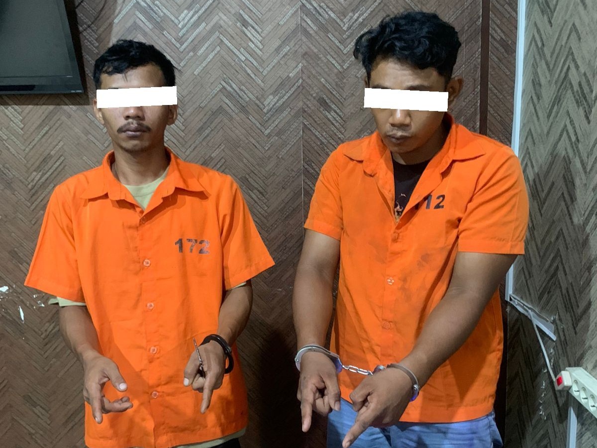Polres Bengkalis Ringkus Dua Pengedar Sabu di Bantan Tengah