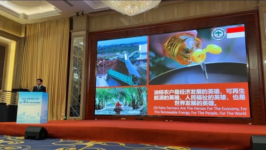 Petani Sawit Indonesia Suarakan Peran Strategis Sawit di Forum ASEAN CISCE 2026 di China
