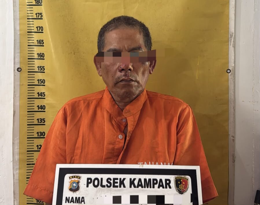 Diduga Edarkan Sabu, Polsek Kampar Tangkap Pria di Air Tiris