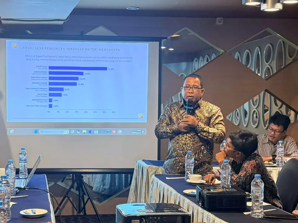 Survei Vox Politica: Nusron Wahid dan Raja Juli Disebut Berkinerja Kurang Memuaskan