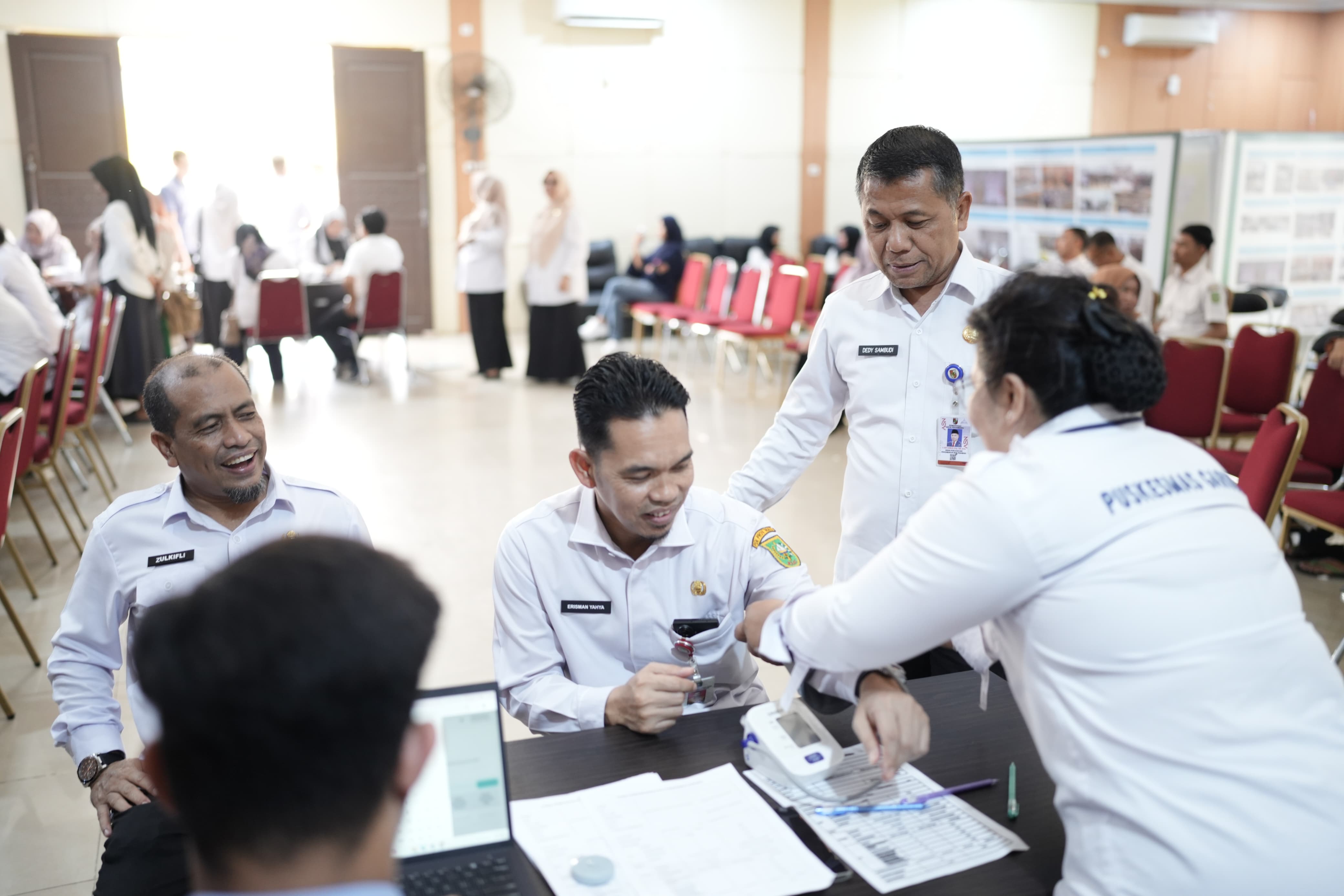 Diabetes dan Hipertensi Dominasi Temuan Cek Kesehatan Gratis di Pekanbaru