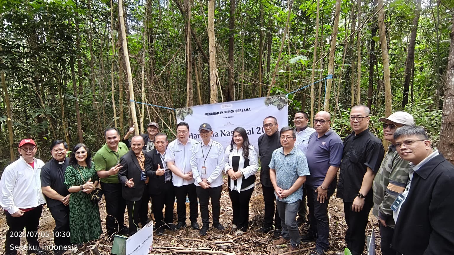 Hari Doa Nasional 2026 Ditutup di IKN, Ribuan Peserta Tanam Pohon Dukung Forest City