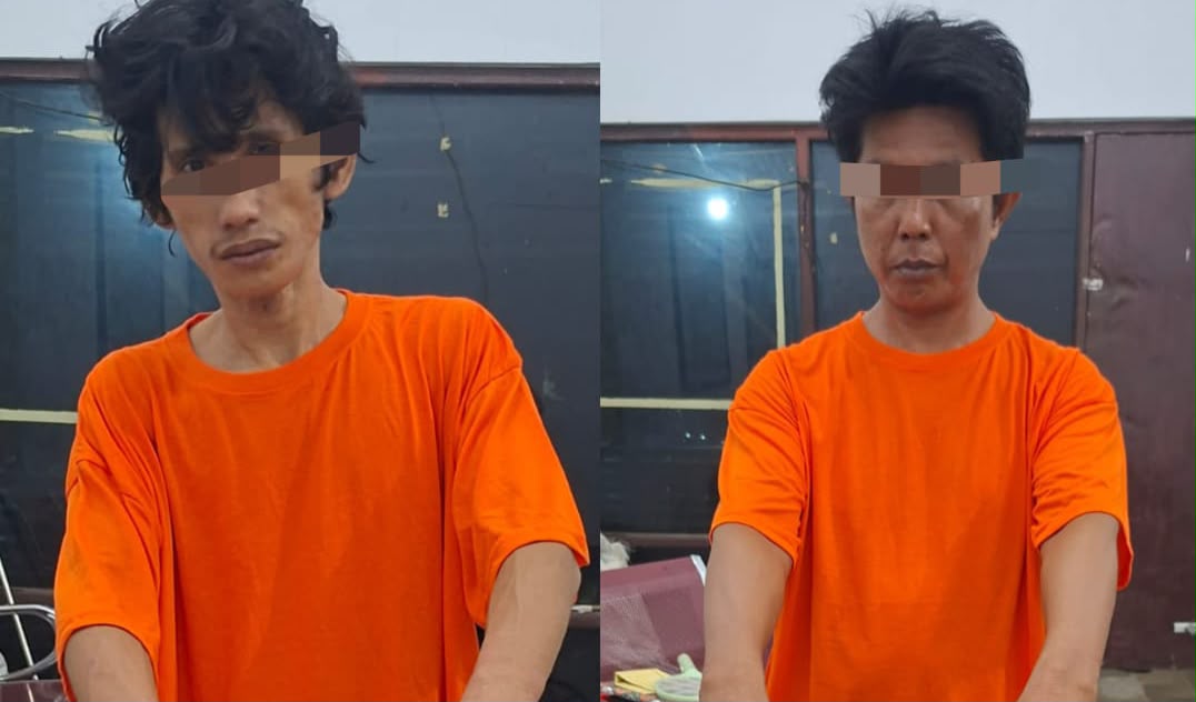 Polsek Kampar Tangkap Dua Pengedar Sabu, Narkoba Dipasok dari Pekanbaru
