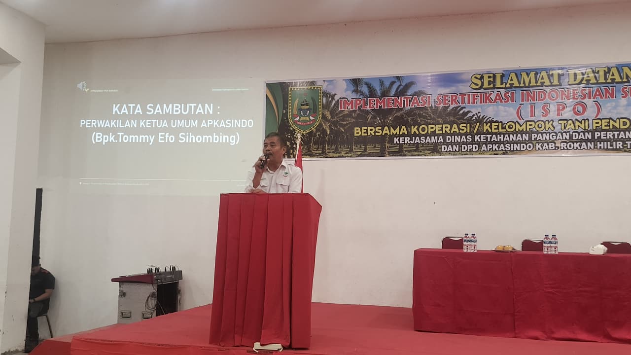 APKASINDO Dorong Petani Rohil Terapkan ISPO, Harga Sawit Diharap Meningkat