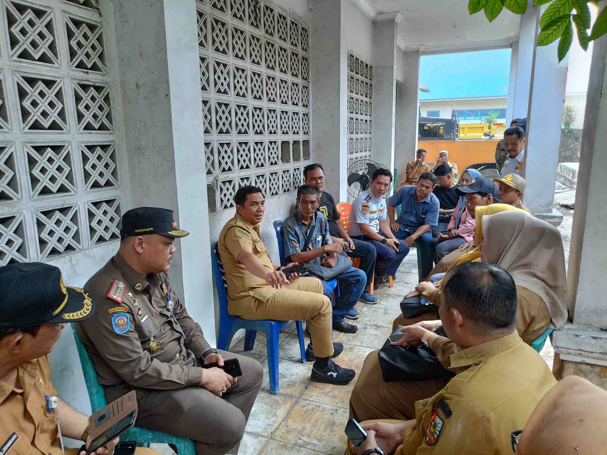 Jalan Teratai Pekanbaru Ditata, 450 Pedagang Mulai Dipindahkan ke Pasar Higienis Minggu ini