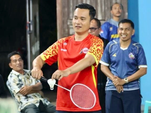 Final Open Tournament Badminton Kapolres Cup 2026 Digelar Malam Ini di Kuansing