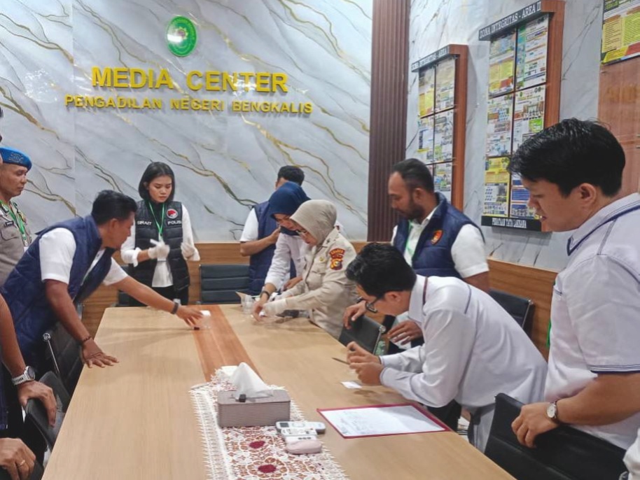 Polisi Mendadak Cek Urine Hakim hingga ASN PN Bengkalis, Ini Hasilnya