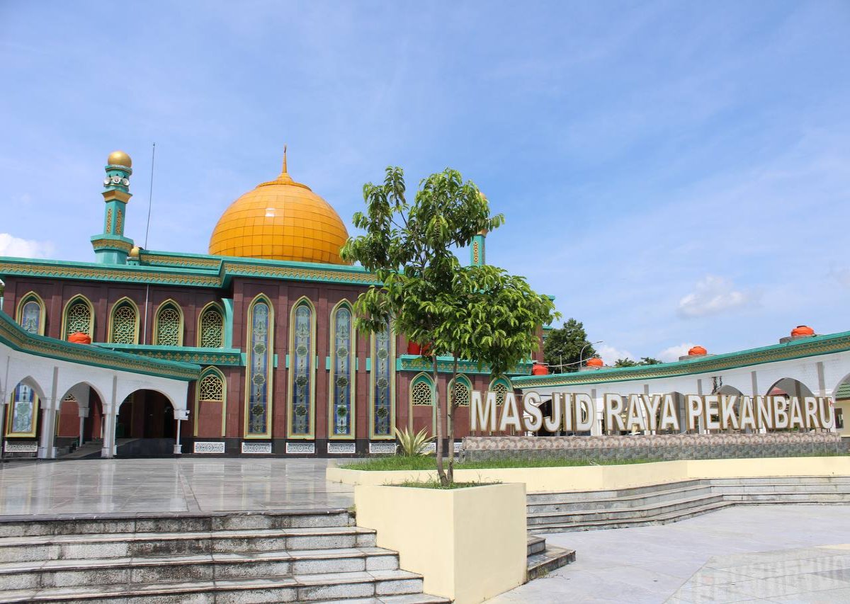 Persiapan Pelaksanaan Salat Iduladha di Masjid Raya Senapelan Dimatangkan