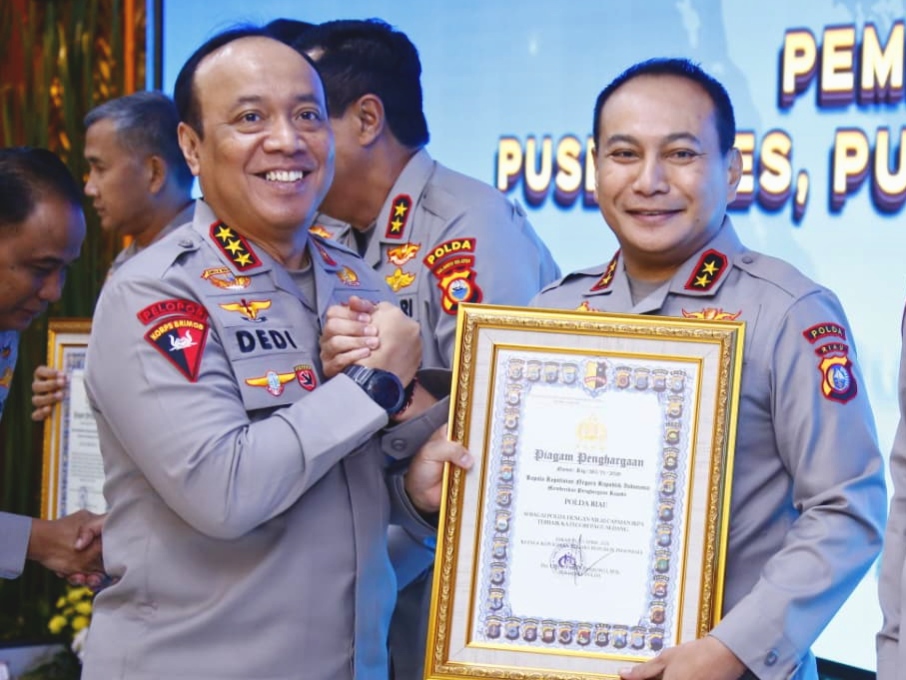 Polda Riau Sabet Penghargaan IKPA Terbaik dari Kapolri, Ini Kata Kapolda