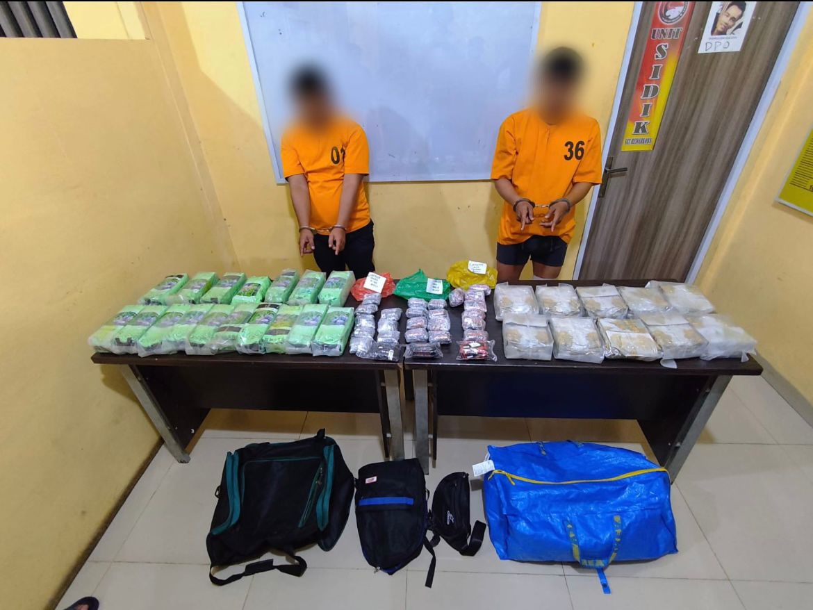 Polisi Gagalkan Penyelundupan 27 Kg Sabu di Meranti, Satu Kurir Ditembak