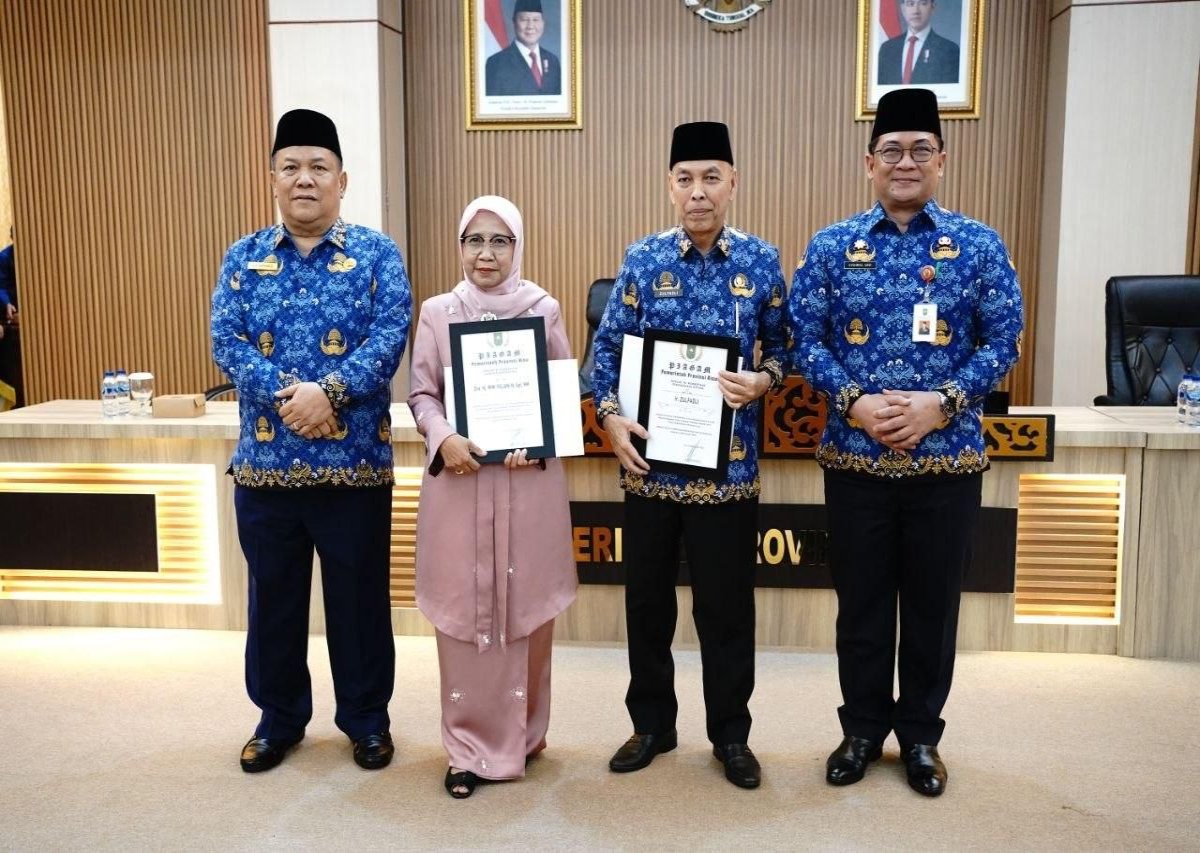 Purnatugas, Pemprov Riau Lepas Dua Kepala Dinas
