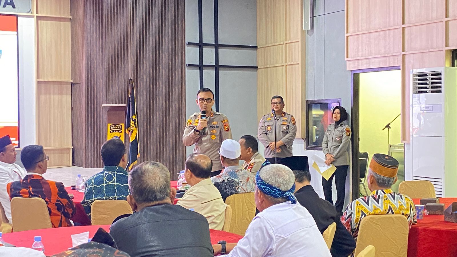 Sambut HUT Bhayangkara ke-80, Kapolres Dumai Rangkul Tokoh Masyarakat Jaga Kamtibmas