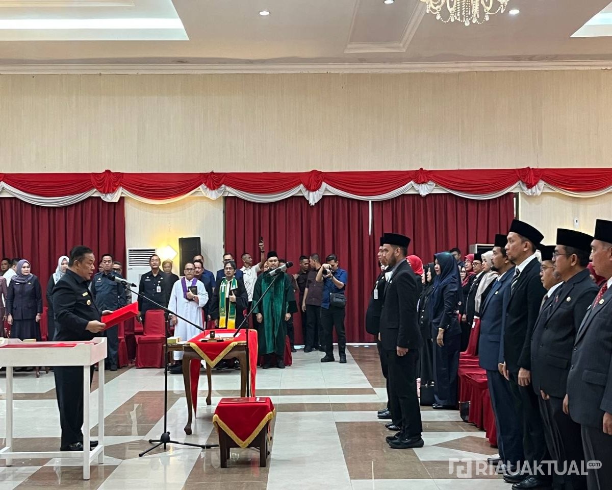 Ini 236 Pejabat Eselon III dan IV Pemprov Riau yang Dilantik Plt Gubri