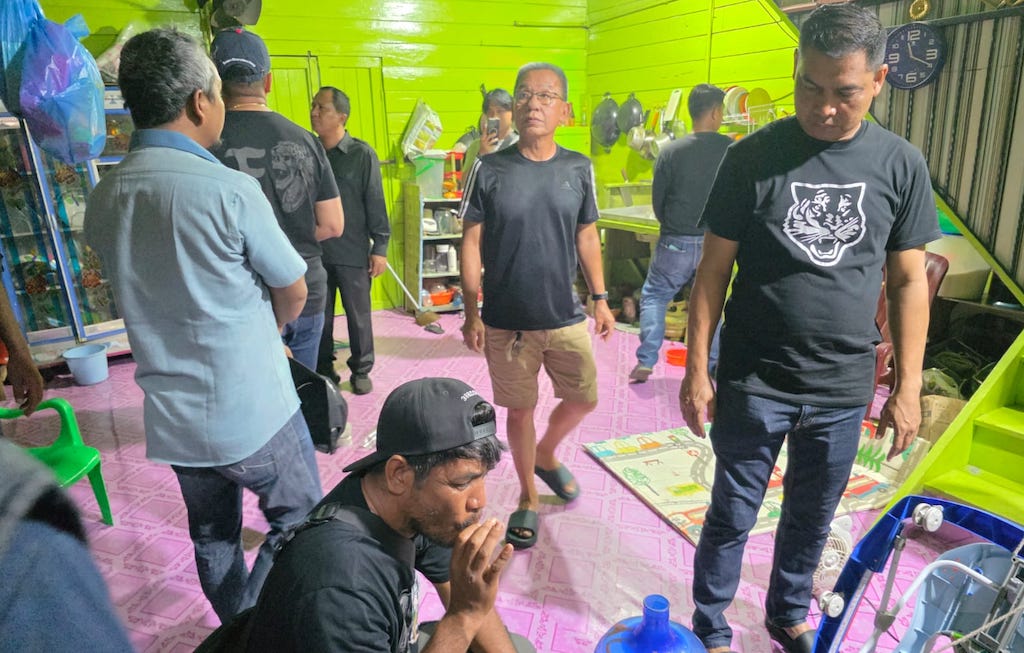 Polisi Geledah Rumah Diduga Terkait Narkoba di Panipahan, Hasilnya Nihil