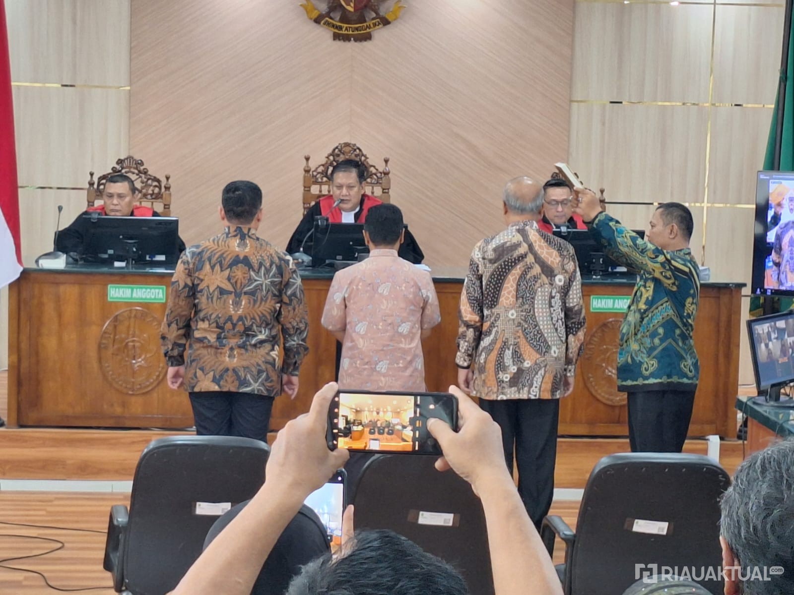 Sidang Abdul Wahid, Sekdaprov Riau Ungkap Ada Pergeseran Anggaran APBD 2025 Lima Kali